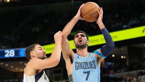 ??灰熊送獨行俠4連敗 莫蘭特21+13 弗拉格12+6 克萊6中0