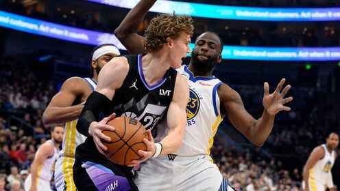 ??勇士8人上雙力克爵士 庫里27分 穆迪26+5 基昂特&middot;喬治19+6+7