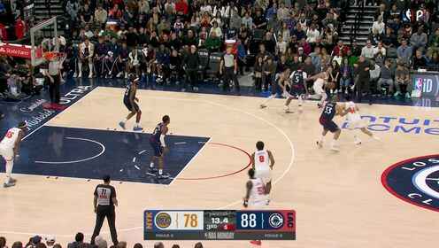 阿奴諾比v快船全場拿下22分6板集錦