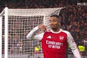 多點(diǎn)開花！諾爾高精準(zhǔn)長傳，熱蘇斯單刀挑射破門