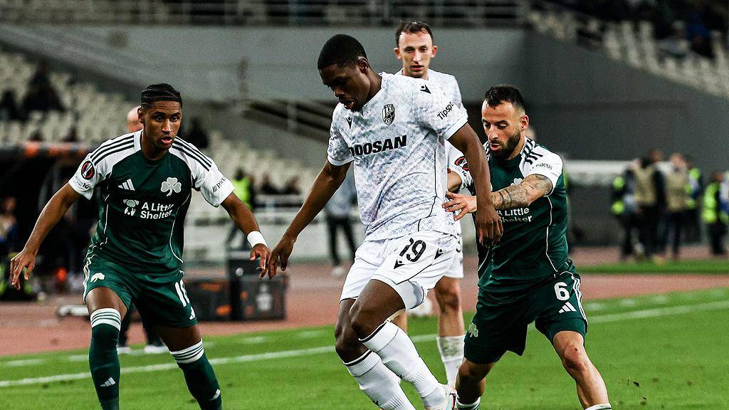  欧联杯-双方均无建树 帕纳辛纳科斯0-0十人比尔森胜利