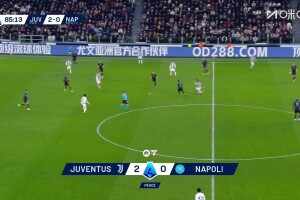 懸念已無！科斯蒂奇弧頂處貼地斬直掛死角，尤文3-0領先！