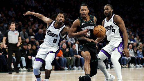 ??森林狼送國王三連敗 蘭德爾24+9 華子缺戰(zhàn) 拉文&戈貝爾退賽