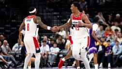 ??奇才7人上雙大勝殘陣爵士結束16連敗 里斯26+17 貝利19投15分