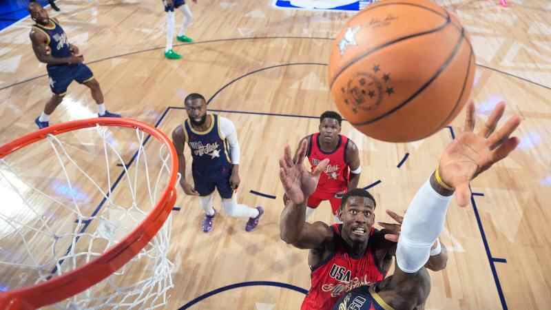 02月16日NBA全明星正賽循環賽 美國新星隊 - 美國星條隊 全場錄像