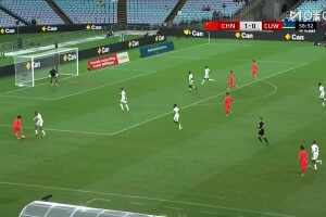 擴大領先！庫拉索后衛解圍烏龍助攻 張玉寧破門