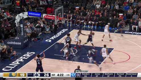 ?快船大勝步行者 倫納德三節29+8 馬瑟林23+8 西亞卡姆29分