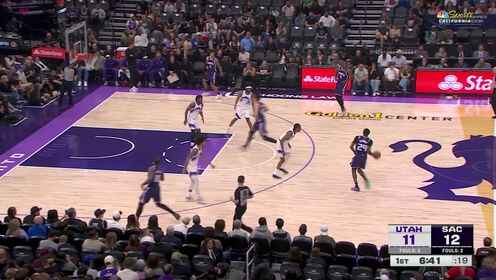 高效！阿丘瓦vs爵士全場拿下20+11集錦