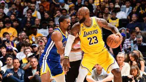 ??湖人力擒殘陣勇士 詹姆斯20+7+10&肯納德首秀10分 東庫缺陣