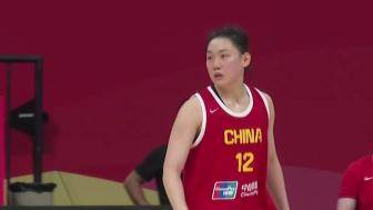  🏀热身赛-张子宇9分钟16分 王思雨17分 中国女篮32分再胜日本！
