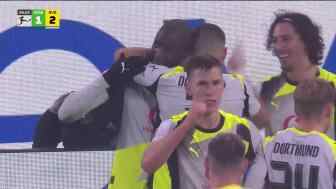  多特2-1絕殺沃爾夫斯堡！吉拉西禁區內倒地搶射破門建功！