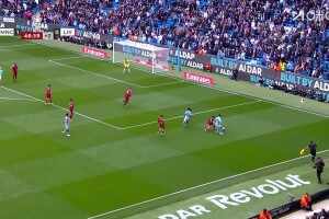 哈蘭德頭球破門上演梅開二度，曼城2-0領先利物浦