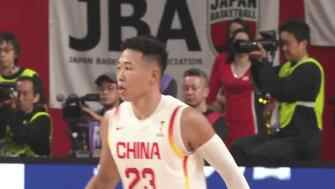 自信就對了?賀希寧三分線外一步直接拔進！中國隊本場首記！