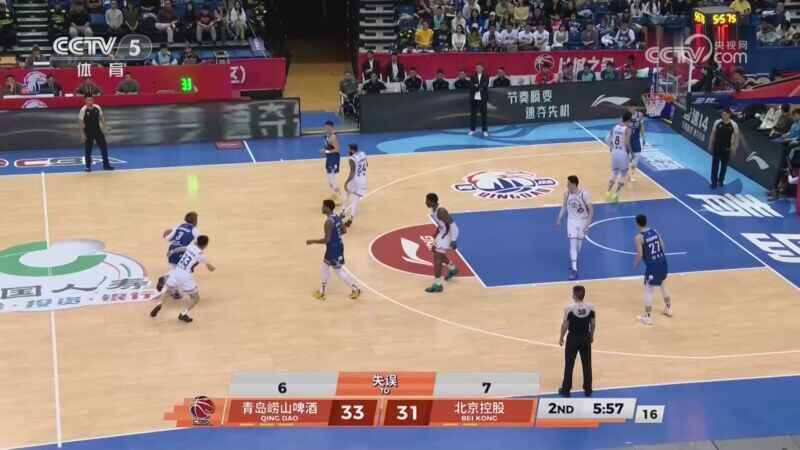 ?青島大勝北控 約瑟夫&middot;楊30+9 廖三寧15+6 豪斯14中1