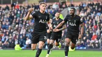  英超-羅梅羅絕平范德芬破門 熱刺2-2伯恩利聯賽五輪不勝排第13