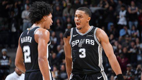 ?馬刺主場力克灰熊 巴恩斯31+5+5 ?？怂?9分 埃迪19+15