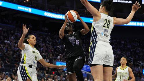 07月26日WNBA常规赛 达拉斯飞翼 76 - 86 金州女武神 全场集锦