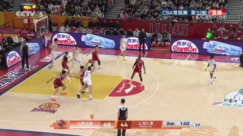 ?上海逆轉山西豪取13連勝！張鎮麟15+5&關鍵暴扣 李弘權16分