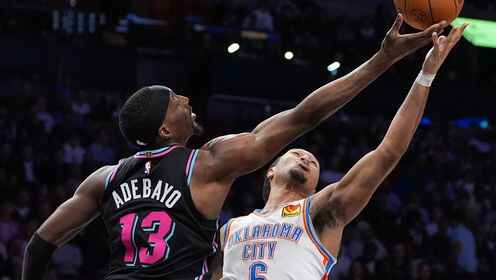 末節(jié)10分對飚SGA！阿德巴約砍30分12板 搶6前場板比雷霆全隊都多
