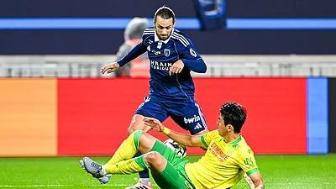  法甲-阿拉比破门阿布林建功 南特客场2-1巴黎FC