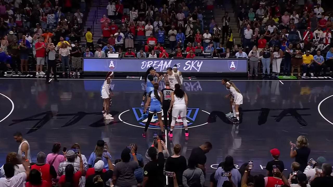  06月23日WNBA常规赛 芝加哥天空80-93亚特兰大梦想 全场集锦