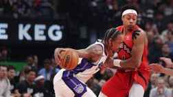 ??國(guó)王力克猛龍結(jié)束4連敗 德羅贊28分 阿丘瓦28+19