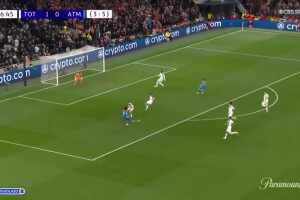 這球漂亮！盧克曼橫傳，阿爾瓦雷斯禁區(qū)連停帶過抽射破門