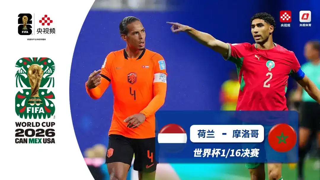  世界杯 荷兰 1-1 摩洛哥