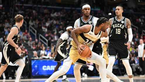 ??雄鹿不敵奇才吞4連敗 特納21+14+6帽 波蒂斯19+7 薩爾16+17