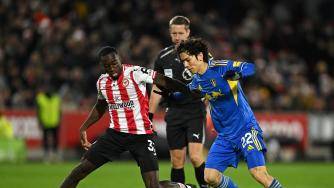 英超-布伦特福德1-1利兹联3轮不胜 亨德森破门勒温头球救主