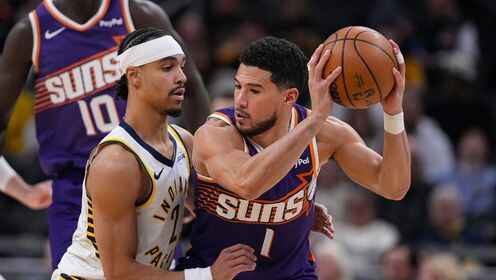 ??太陽送步行者11連敗 布克&杰倫&middot;格林合砍79分 祖巴茨首秀8+6