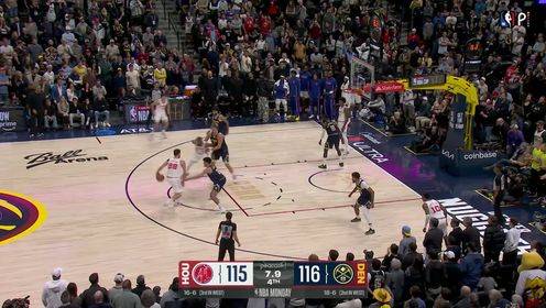  立功了！最后落后1分 申京籃下強(qiáng)吃瓊斯勾手領(lǐng)先1分