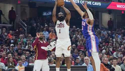 ??騎士6人上雙輕取殘陣76人 哈登21+5+5 埃利斯19分 米切爾17+6