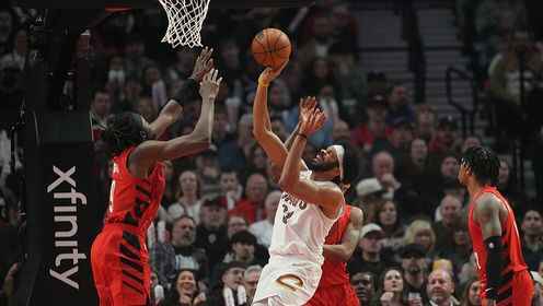 ??楊瀚森2分30秒1板1助 騎士送開拓者5連敗 阿倫生涯新高40+17