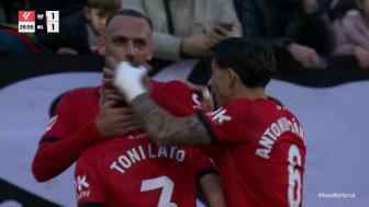  西甲-德弗魯托斯閃擊帕拉松建功 十人巴列卡諾2-1馬洛卡