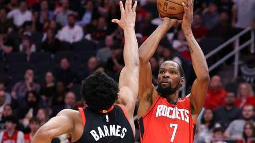 ??火箭三人20+賽季雙殺猛龍！KD29+7 阿門23+6 巴雷特25+6