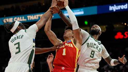 新鹰王！约翰逊vs雄鹿全场贡献23+10+12集锦