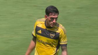 博卡1-0领先！迪洛洛争顶头球砸中门框反弹门将入网