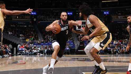 這調(diào)整能力！狄龍開(kāi)局6中1全場(chǎng)20中8攬全隊(duì)最高26分 正負(fù)值達(dá)+26