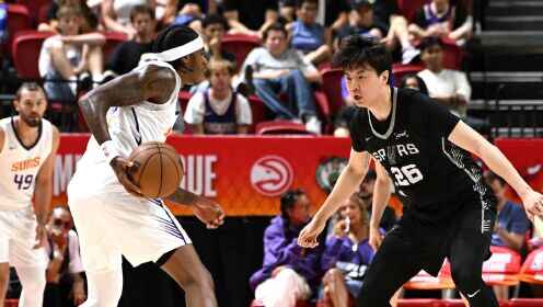  夏联-马刺5人上双险胜太阳 凯利20分 李贤重9+7 库克17+6