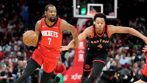 ??火箭三人20+賽季雙殺猛龍！KD29+7 阿門23+6 巴雷特25+6