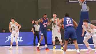 04月05日NBL季后赛半决赛G2 香港金牛86-82江西鲸裕清酒 全场集锦
