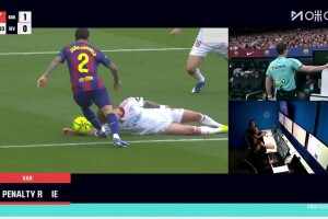 巴薩2-0領(lǐng)先！坎塞洛再造點(diǎn)，拉菲尼亞點(diǎn)射雙響