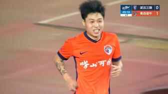  海牛1-0领先！金永浩门前抢点连续三场破门