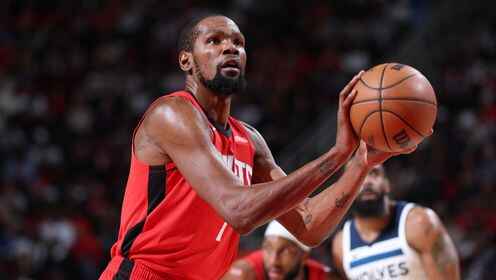 他37歲了啊！杜蘭特背靠背戰40分鐘 砍火箭生涯新高39分+7助！