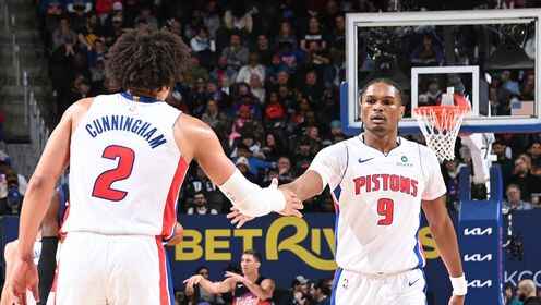 ??活塞逆轉太陽 坎寧安復出16中3 杜倫16+18 格雷森&middot;阿倫33分