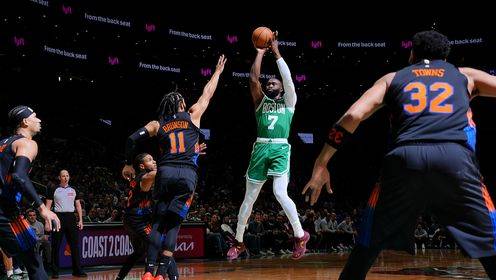 ?凱爾特人終結尼克斯4連勝 布朗42分 大橋35+6 布倫森21中6