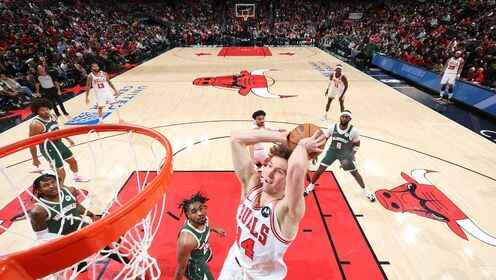 ??下半場轟27-0！公牛三人20+逆轉(zhuǎn)雄鹿止11連敗 吉迪20+14+10