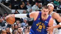 ??掘金力克馬刺鎖定西部第三將戰森林狼 約基奇23+8 福克斯24+6