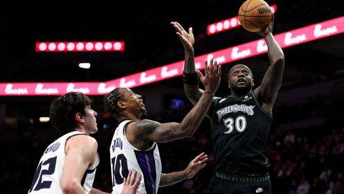 ??森林狼送國(guó)王三連敗 蘭德爾24+9 華子缺戰(zhàn) 拉文&戈貝爾退賽